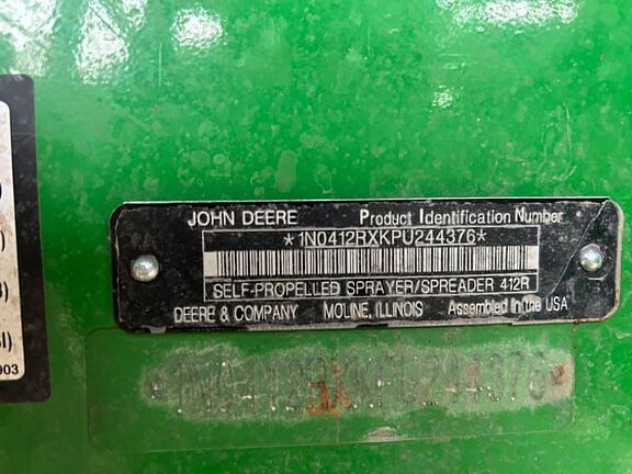 Image of John Deere 412R equipment image 4