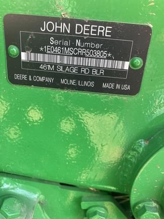 Image of John Deere 461M equipment image 4