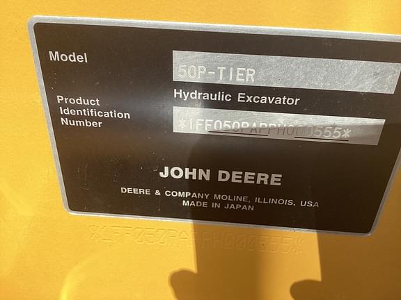 Image of John Deere 50P equipment image 4