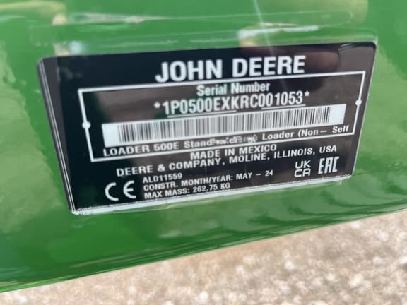 Image of John Deere 500E equipment image 1