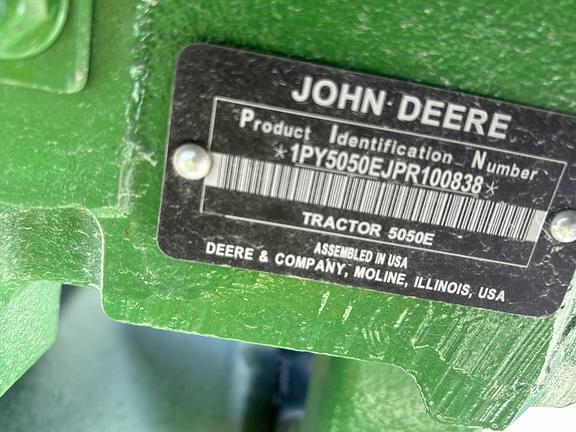 Image of John Deere 5050E equipment image 2
