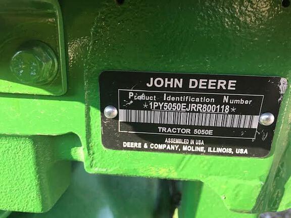 Image of John Deere 5050E equipment image 3