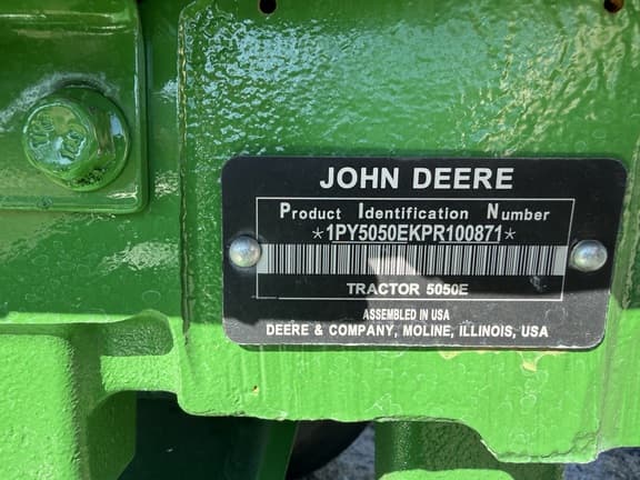 Image of John Deere 5050E equipment image 1
