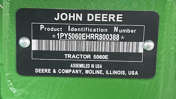 Image of John Deere 5060E equipment image 4