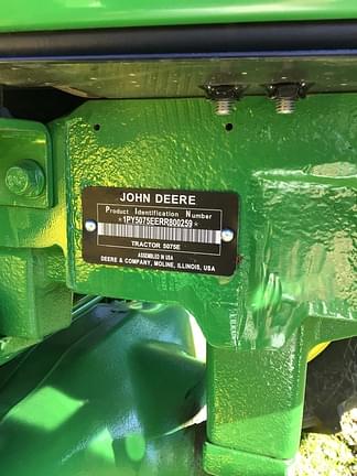 Image of John Deere 5075E equipment image 1