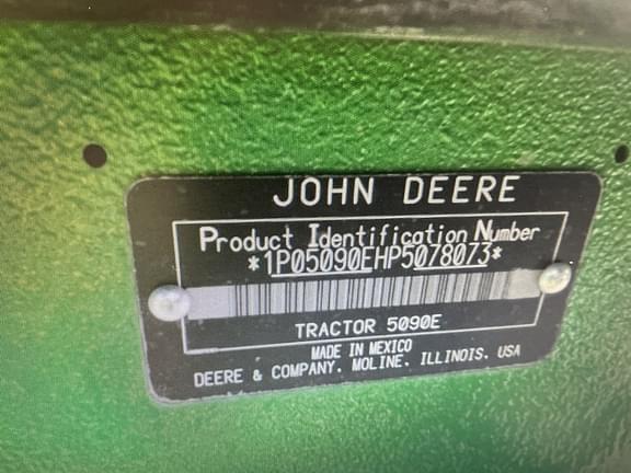 Image of John Deere 5090E Image 1