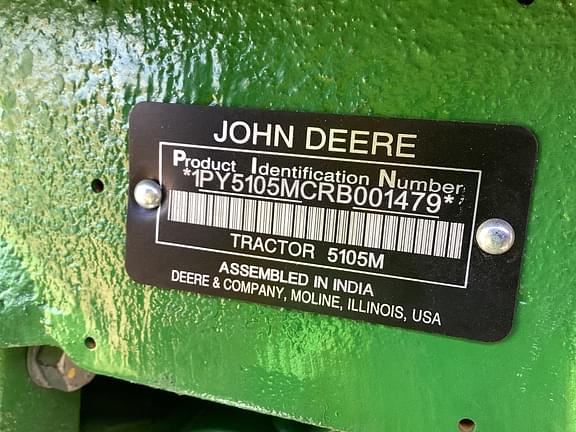 Image of John Deere 5105M equipment image 2