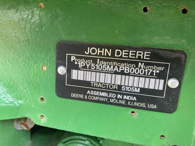 Image of John Deere 5105M equipment image 3