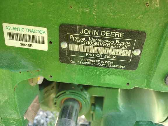 2024 John Deere 5105M Equipment Image0