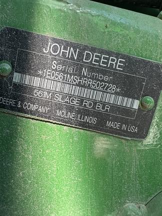 Image of John Deere 561M Silage Special equipment image 3