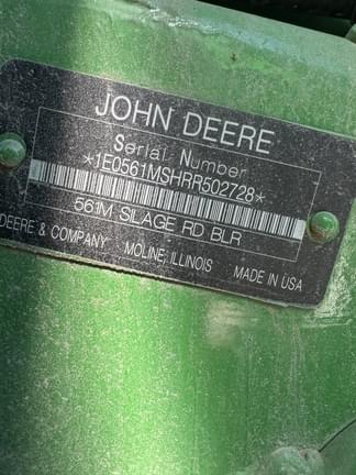 Image of John Deere 561M Silage Special equipment image 2