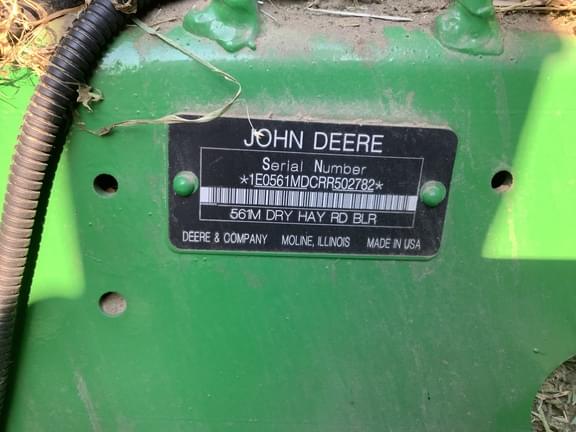 Image of John Deere 561M equipment image 4