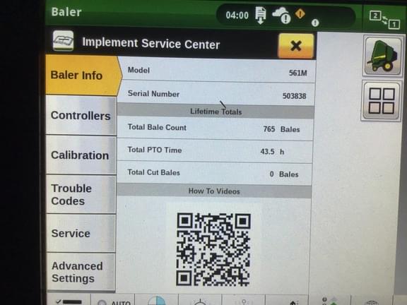 Image of John Deere 561M equipment image 4