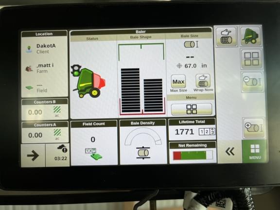 Image of John Deere 561M equipment image 1