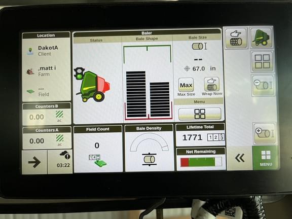 Image of John Deere 561M equipment image 1