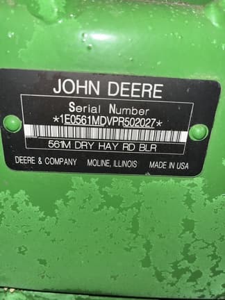 Image of John Deere 561M equipment image 2