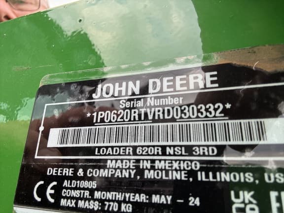 Image of John Deere 6120M equipment image 4