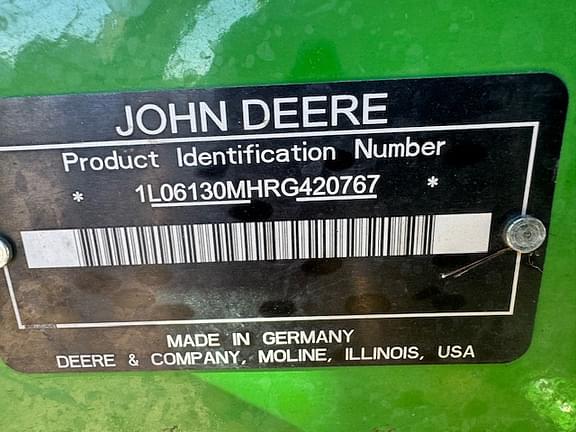 Image of John Deere 6130M equipment image 4