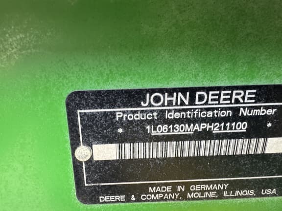 Image of John Deere 6130M equipment image 4