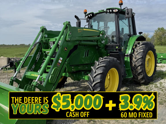 2024 John Deere 6145M Equipment Image0