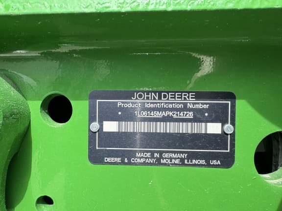 Image of John Deere 6145M equipment image 4