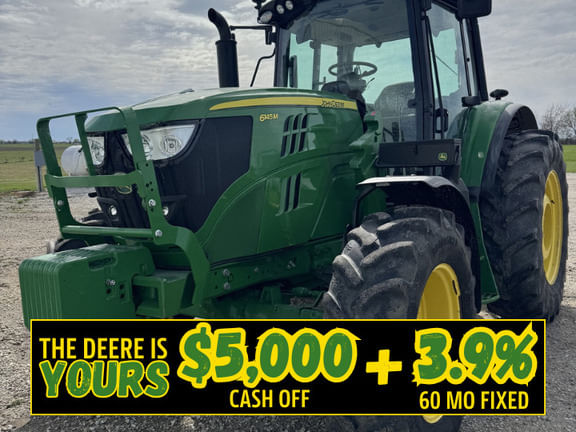 2024 John Deere 6145M Equipment Image0