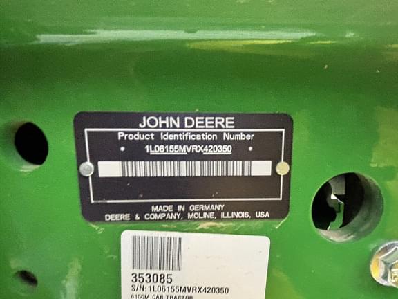 Image of John Deere 6155M Image 1