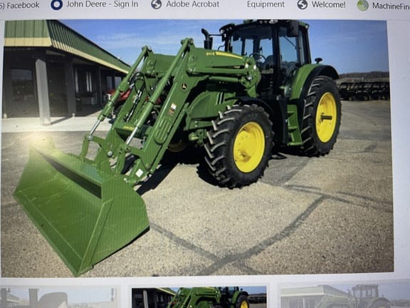 2024 John Deere 6155M Equipment Image0