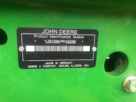 Image of John Deere 6155M equipment image 3