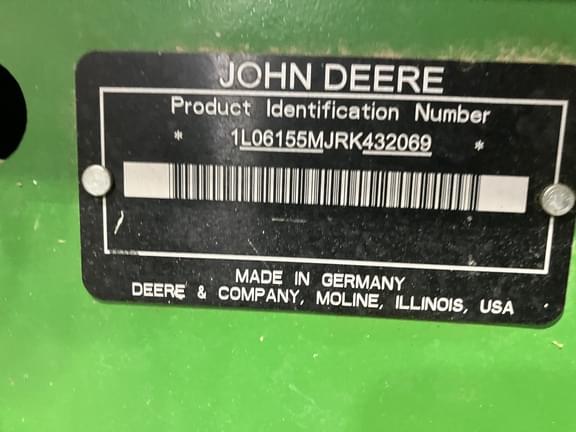 Image of John Deere 6155M equipment image 1