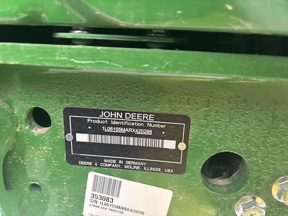 Image of John Deere 6155M Image 1