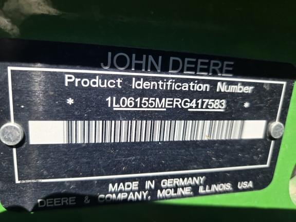 Image of John Deere 6155M equipment image 2