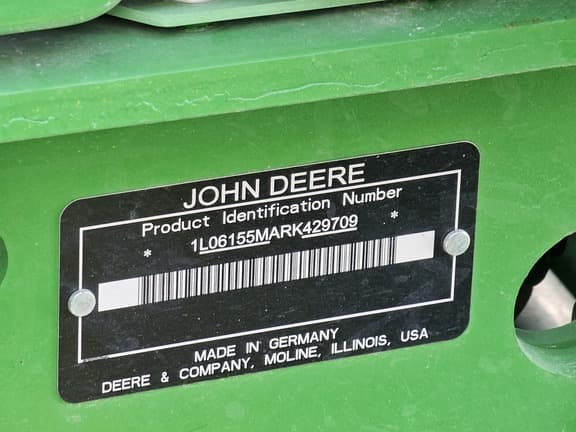 Image of John Deere 6155M equipment image 4