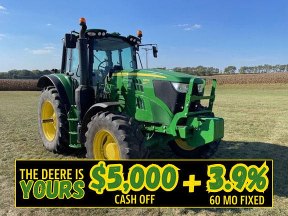 2024 John Deere 6155M Equipment Image0