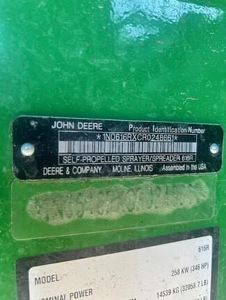 Image of John Deere 616R equipment image 1