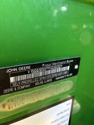 Image of John Deere 616R equipment image 4