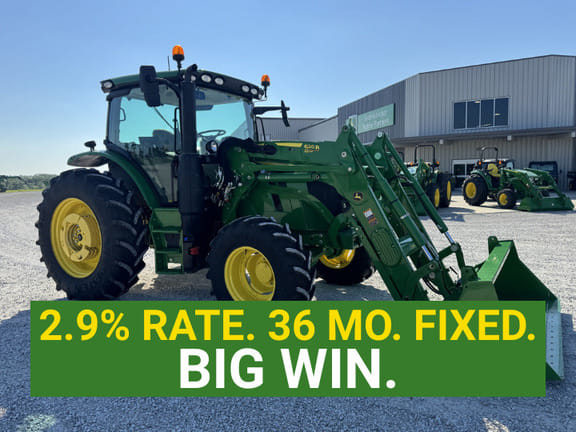 2024 John Deere 6R 120 Equipment Image0