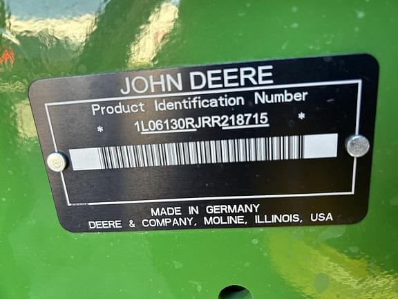 Image of John Deere 6R 130 equipment image 4