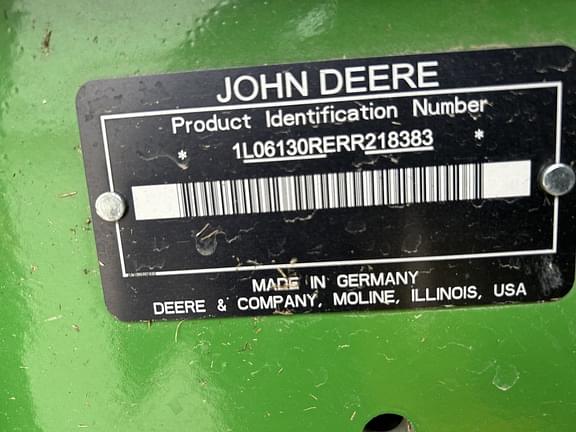 Image of John Deere 6R 130 equipment image 4