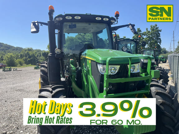 2024 John Deere 6R 130 Equipment Image0