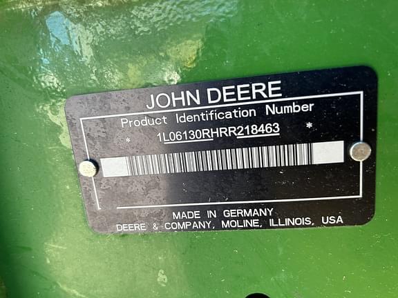 Image of John Deere 6R 130 equipment image 4