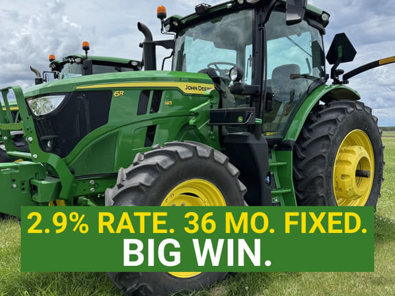 2024 John Deere 6R 145 Equipment Image0