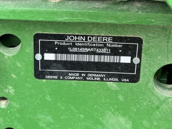 Image of John Deere 6R 145 equipment image 1
