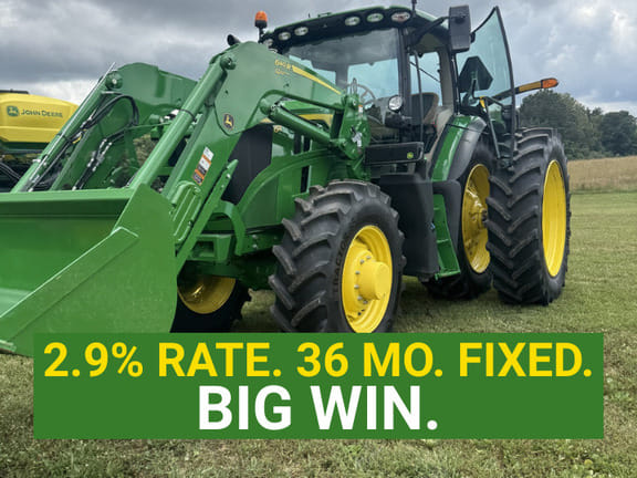 2024 John Deere 6R 155 Equipment Image0