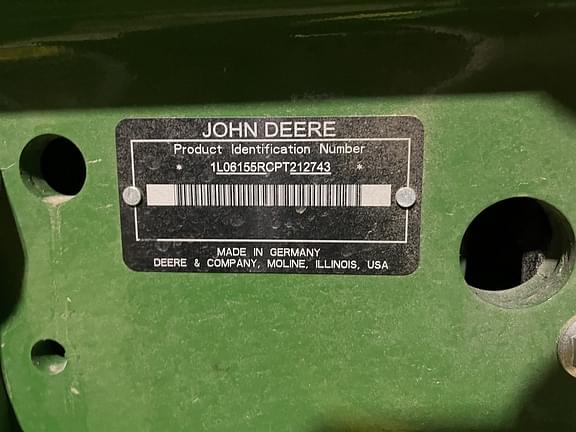 Image of John Deere 6R 155 equipment image 1