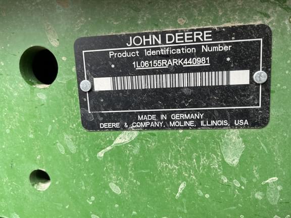 Image of John Deere 6R 155 equipment image 4