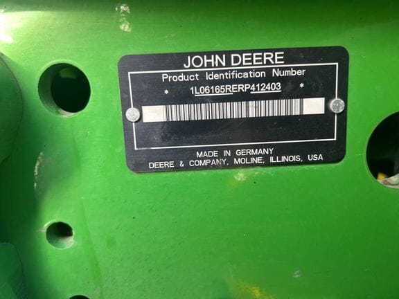 2024 John Deere 6R 165 Equipment Image0