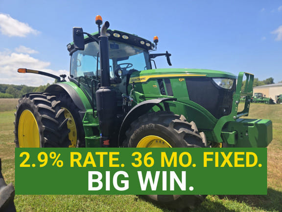 2024 John Deere 6R 175 Equipment Image0