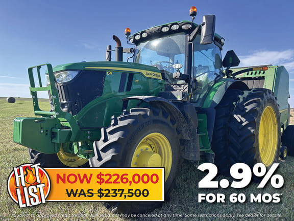 2024 John Deere 6R 175 Equipment Image0