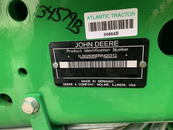 Image of John Deere 6R 250 equipment image 1